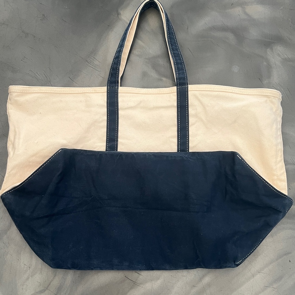 Vintage Boat Tote Bag, Large Tote - Picture 3 of 4